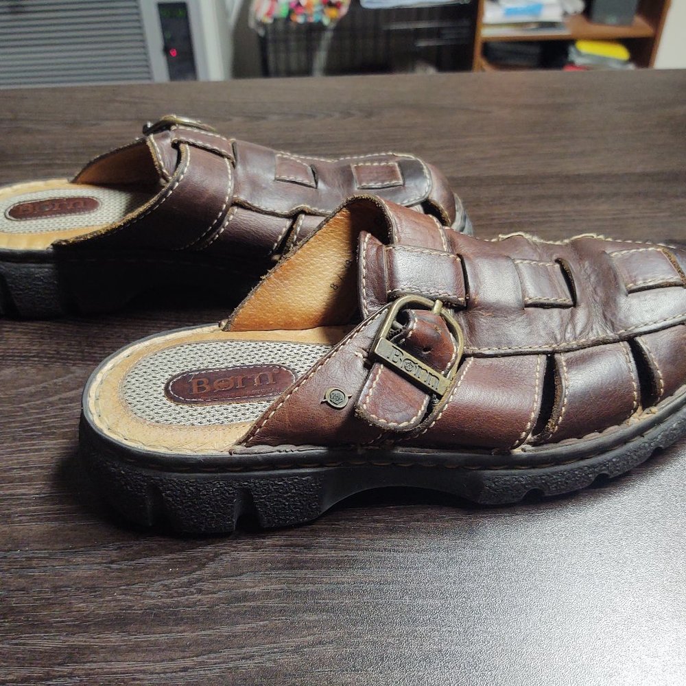Born Sandals Vintage? Fisherman style slip on sandal Sz 8